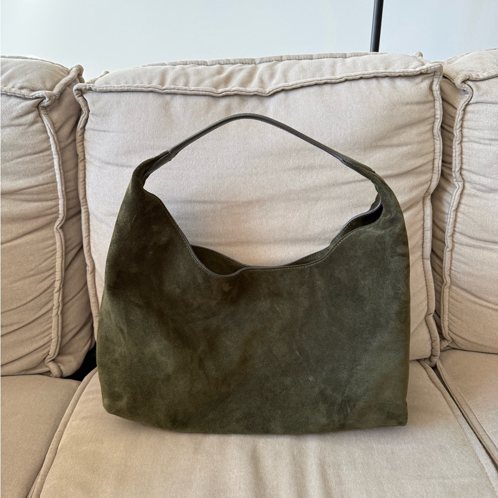 Madewell The Mylie Shoulder Bag in Dark Olive